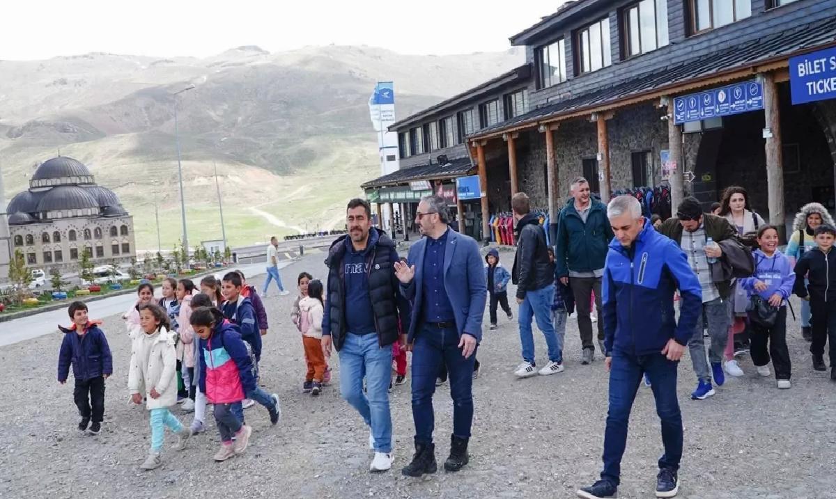 Öğrenciler Erciyes’i Ziyaret Etti