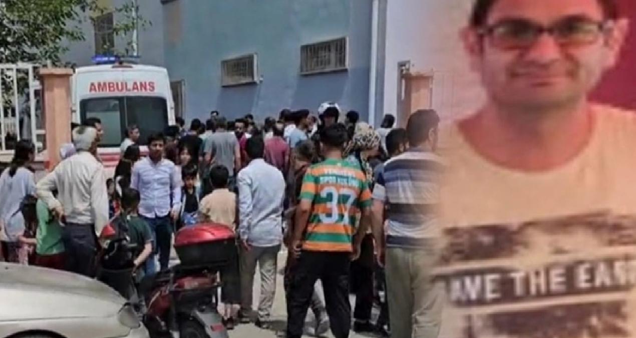 Okul bahçesinde öğretmen öldürdüler