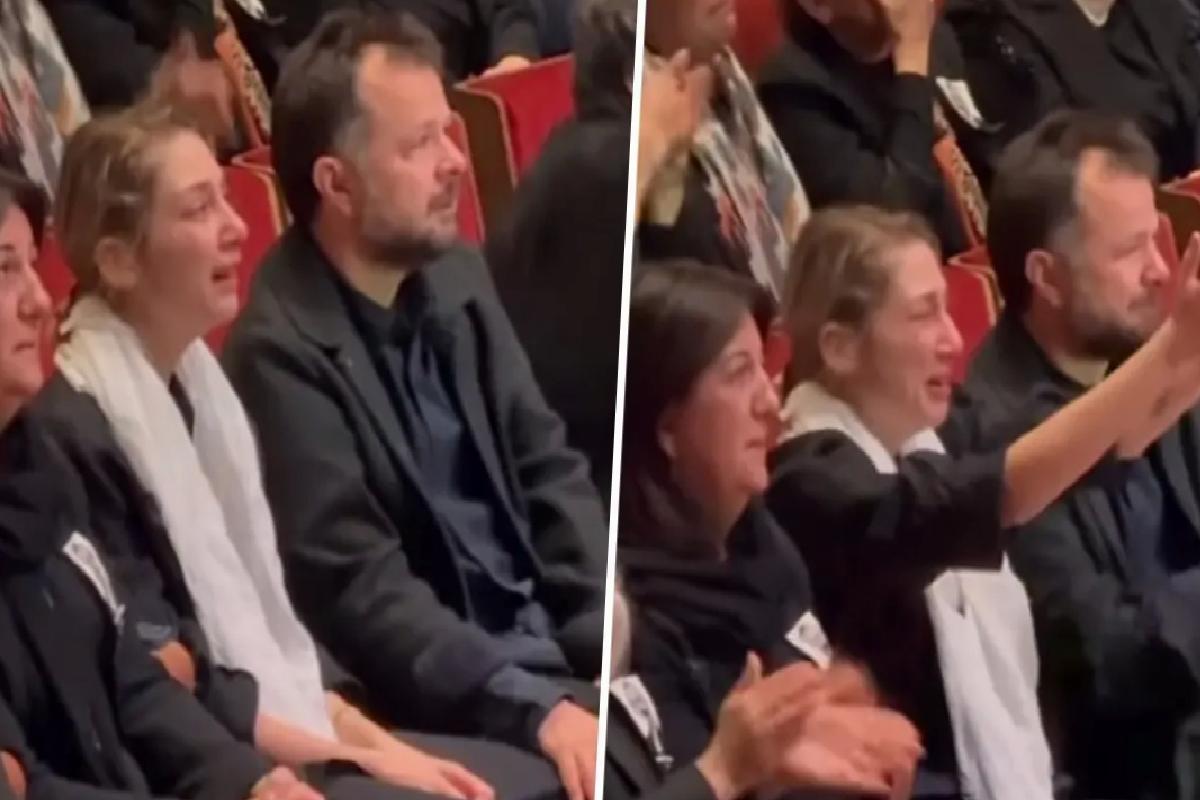 Önder’in kızı ekranda babasını görünce gözyaşlarına boğuldu