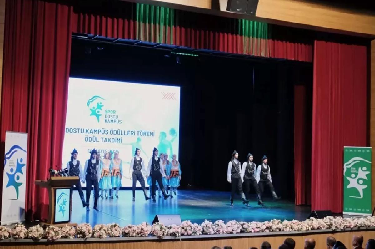 Ondokuz Mayıs Üniversitesine “Spor Dostu Kampüs” ünvanı
