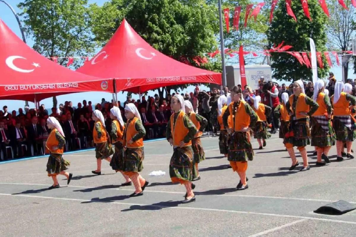 Ordu’da 19 Mayıs Kutlamaları Coşkuyla Gerçekleşti