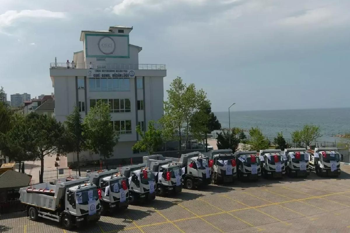 Ordu’ya 10 Yeni İş Makinesi Katıldı