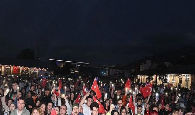 Osmangazi’de 19 Mayıs coşkusu konserlerle doruğa çıktı