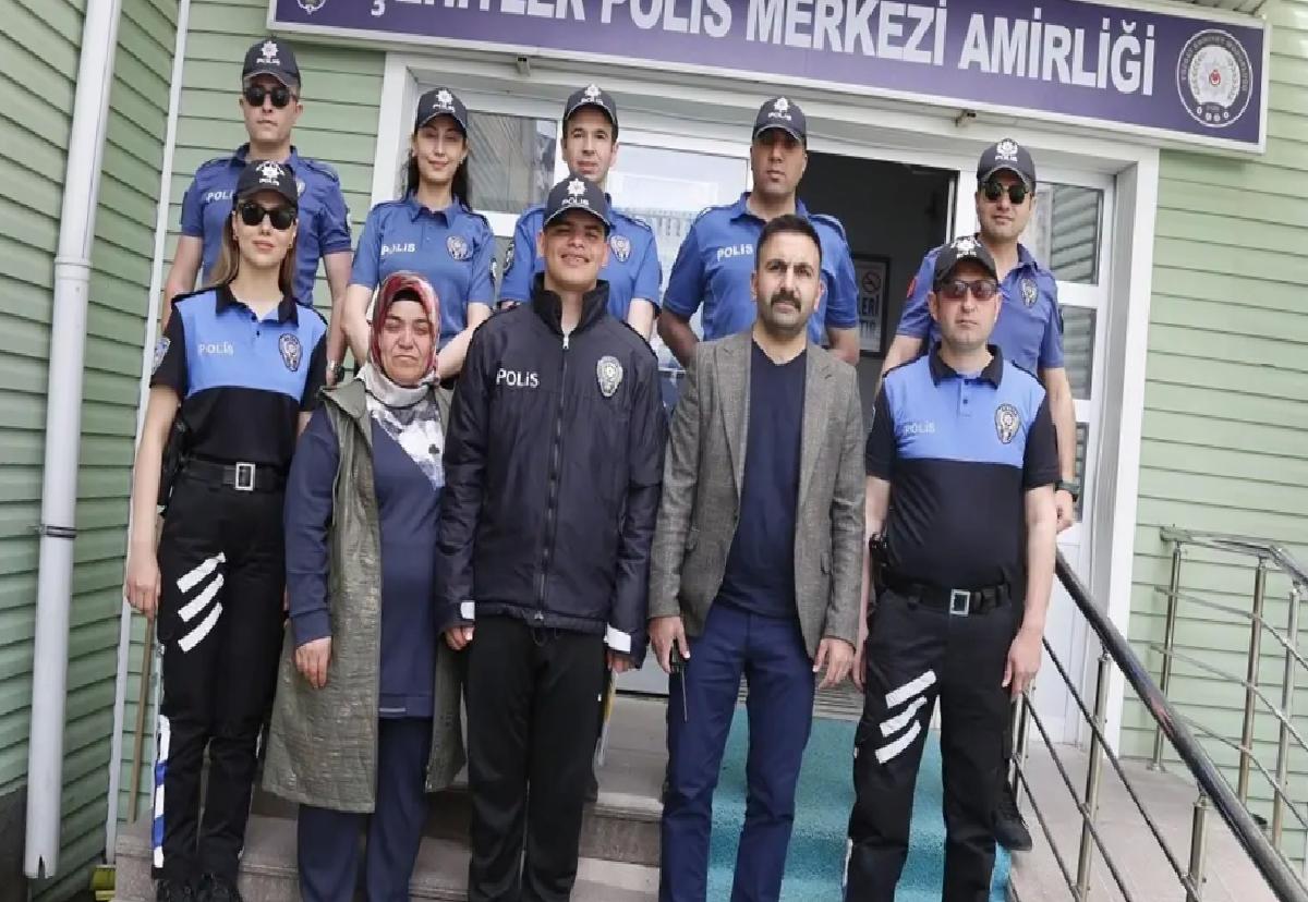 Otizmli Çocuğun Polis Olma Hayali Gerçek Oldu