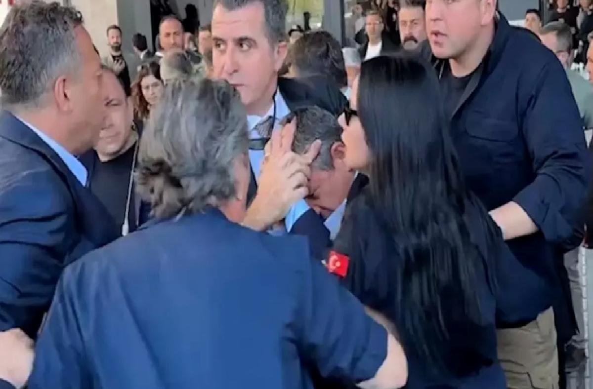 Özgür Özel’e Yumruklu Saldırı
