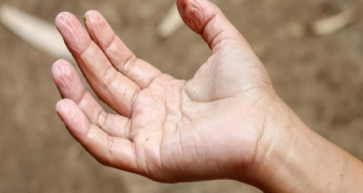 Parmakların suda büzüşmesinin bir anlamı varmış