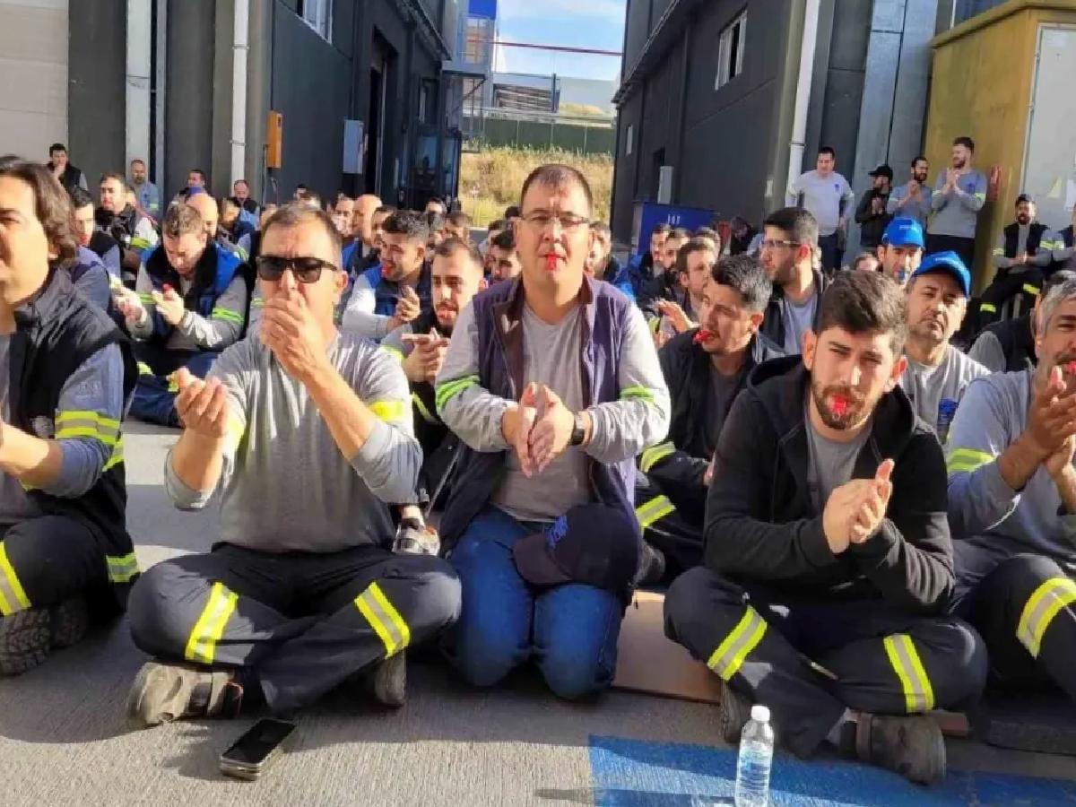 Ravago İşçileri Eylemde