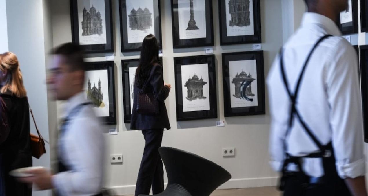 Ressam Kenan Işık’ın sergisi sanatseverlerle buluştu