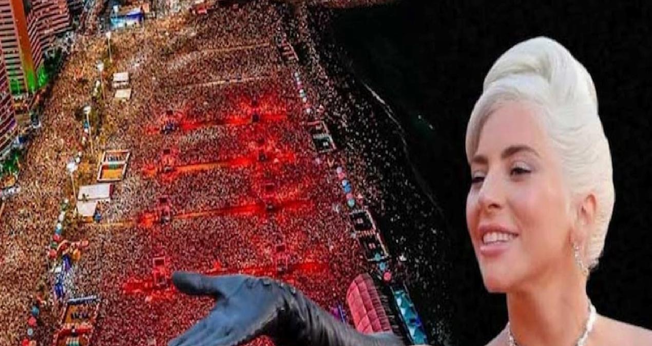 Rio’da Lady Gaga rüzgarı: 2 milyon kişi katıldı