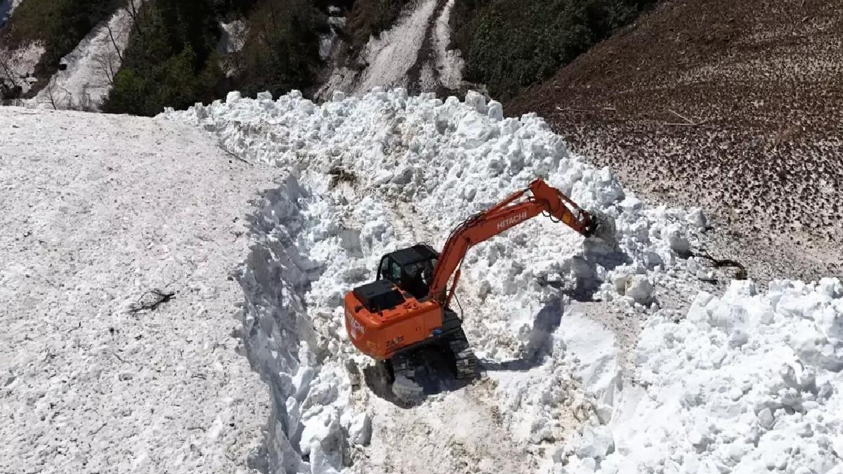 Rize’de Karla Mücadele Devam Ediyor