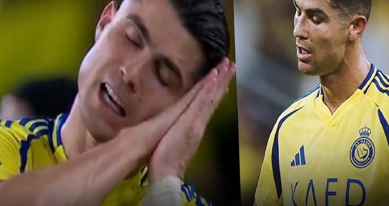 Ronaldo 90+4’te kaybetti! Sinirini arkadaşlarından çıkardı