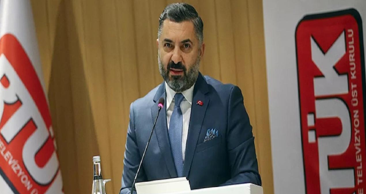 RTÜK Başkanı Şahin’den kanallara uyarı