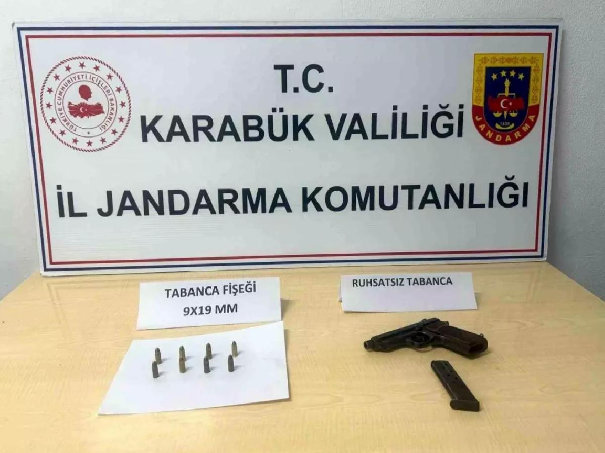 Ruhsatsız Silahla Yakalanan Şahıs Tutuklandı