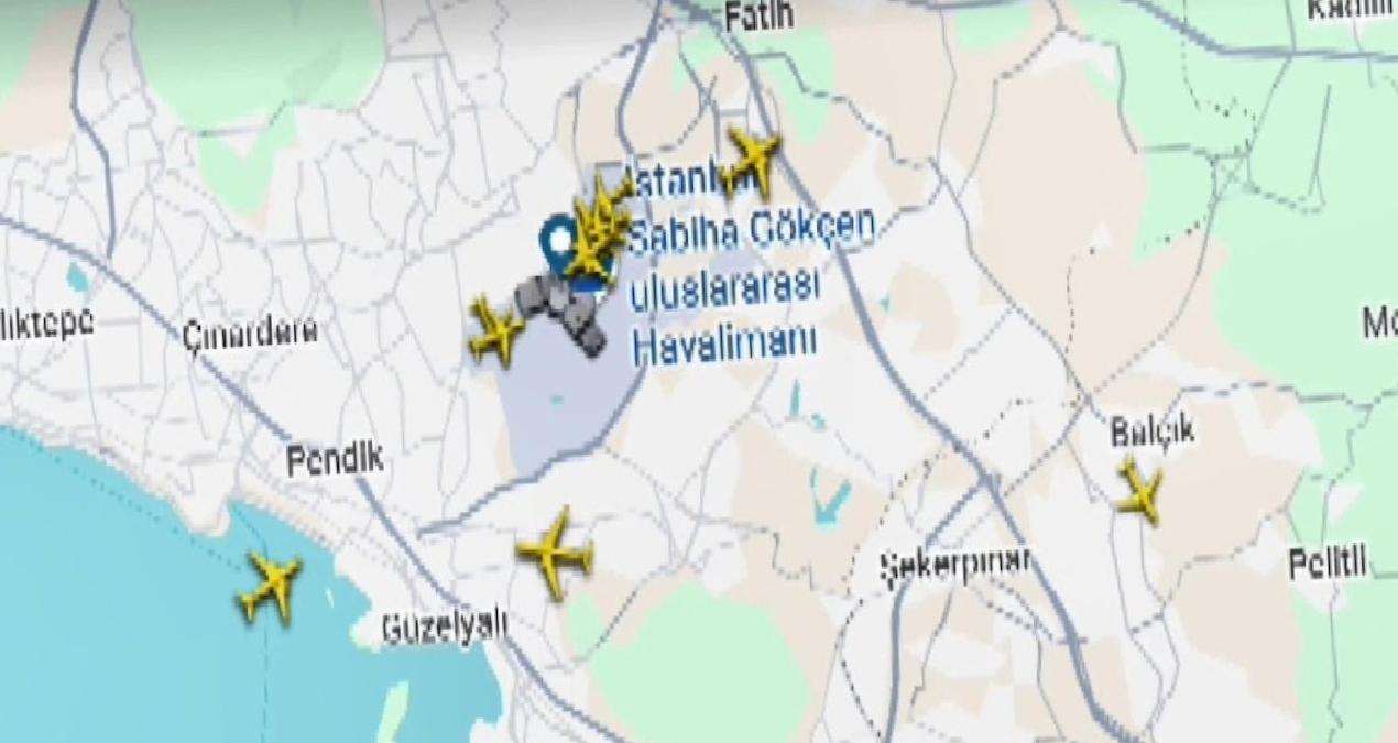 Sabiha Gökçen’de ördek alarmı