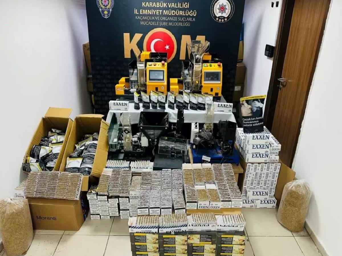 Safranbolu’da Kaçakçılık Operasyonu
