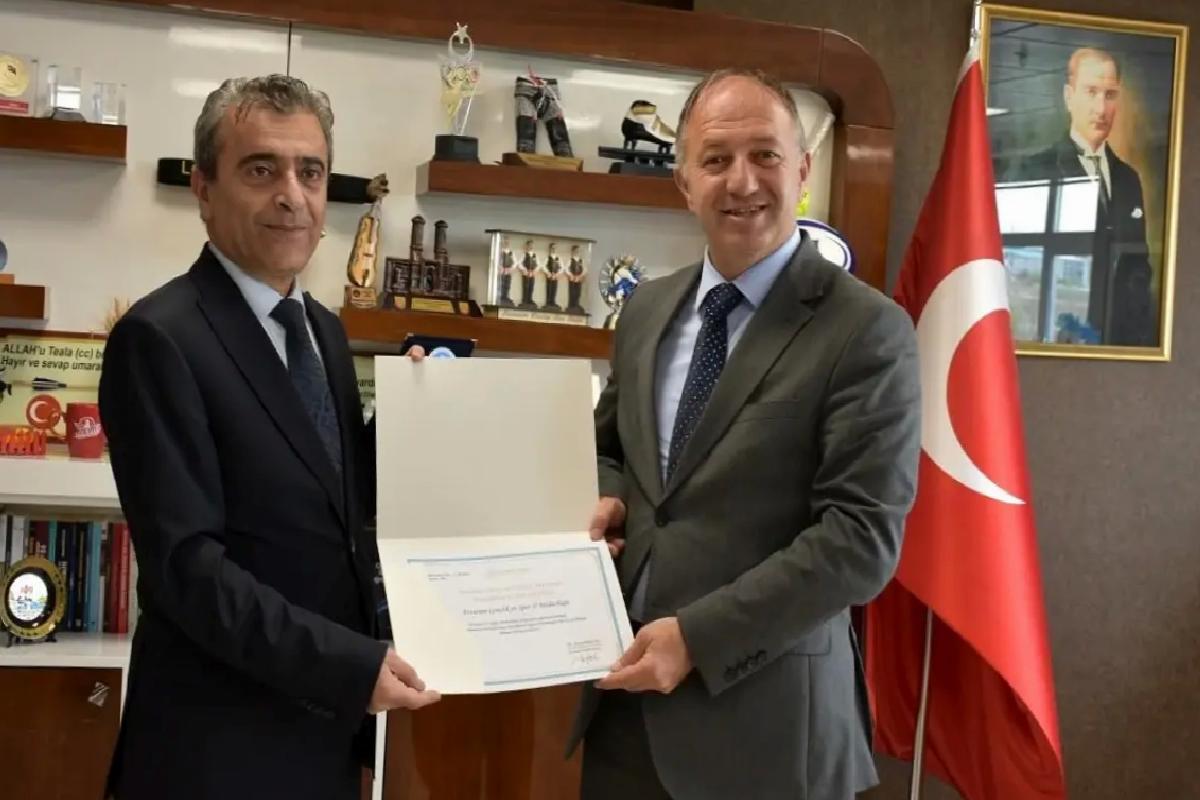 Sağlık ve Spor İş Birliği Sertifikası