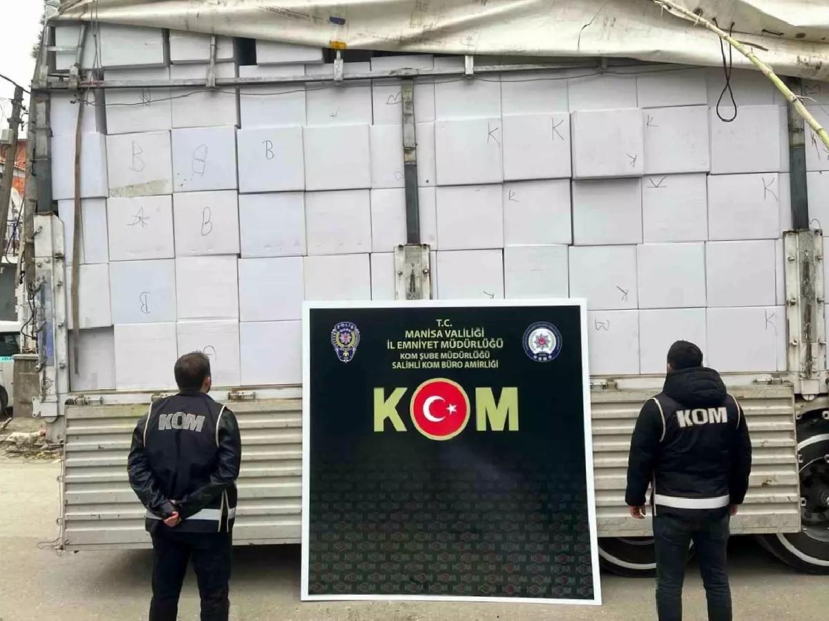 Salihli’de 14 Kaçakçılık Operasyonu