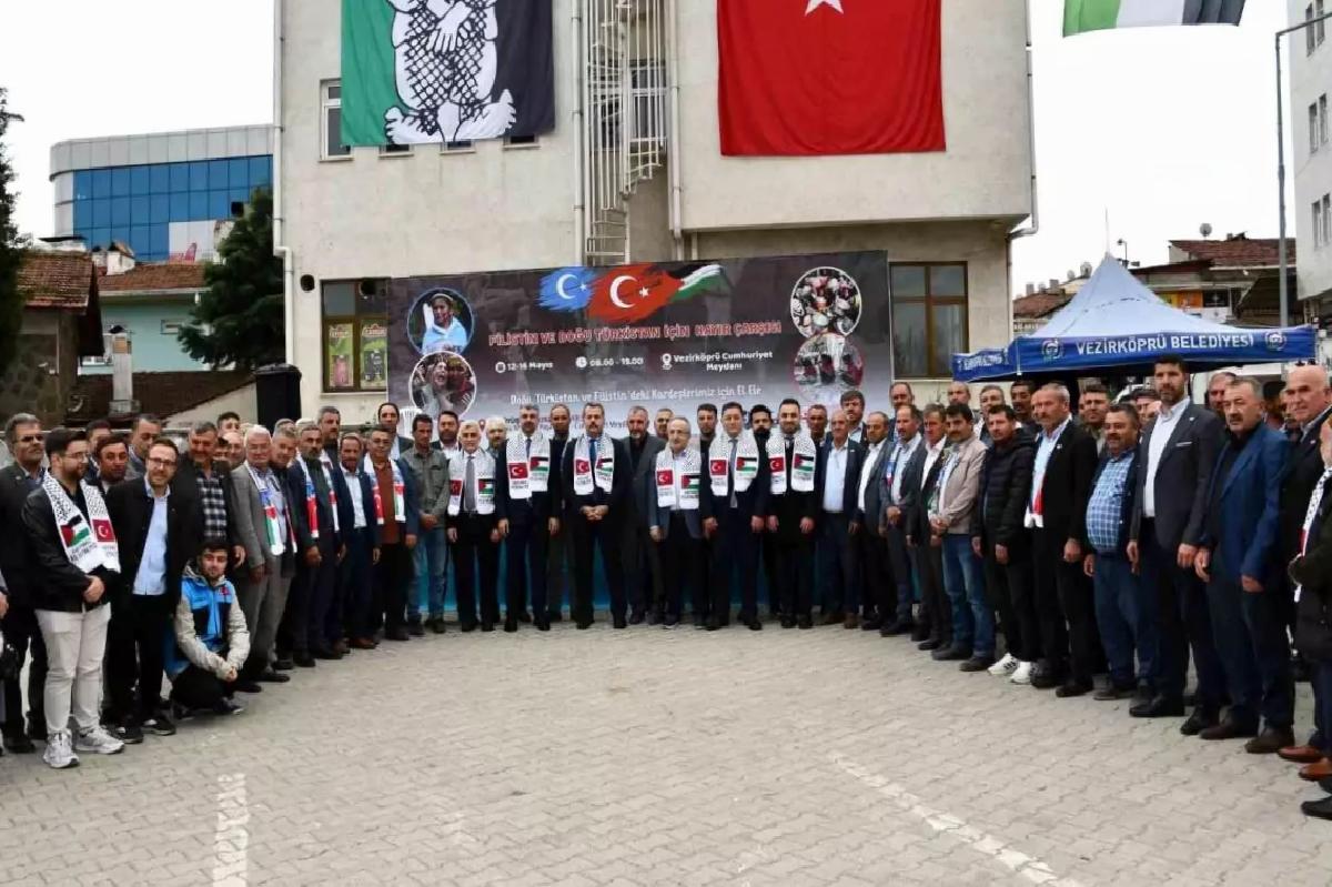 Samsun Vezirköprü’de Hayır Çarşısı Açıldı