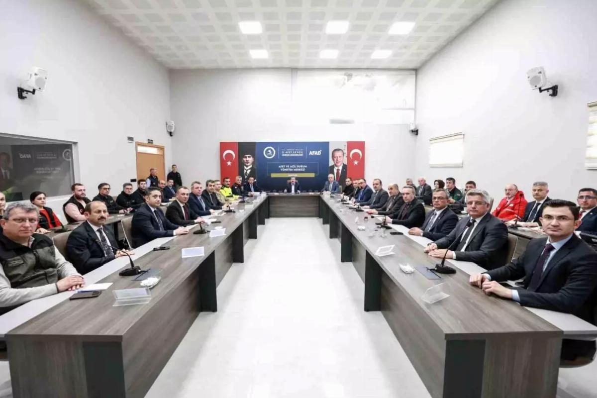 Samsun’da Afet Koordinasyon Toplantısı