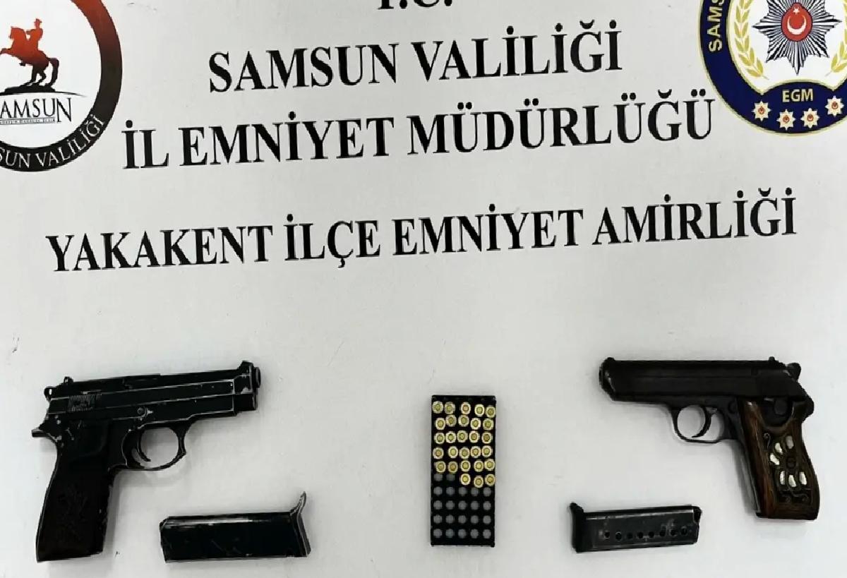 Samsun’da Silah Kaçakçılığına Operasyon