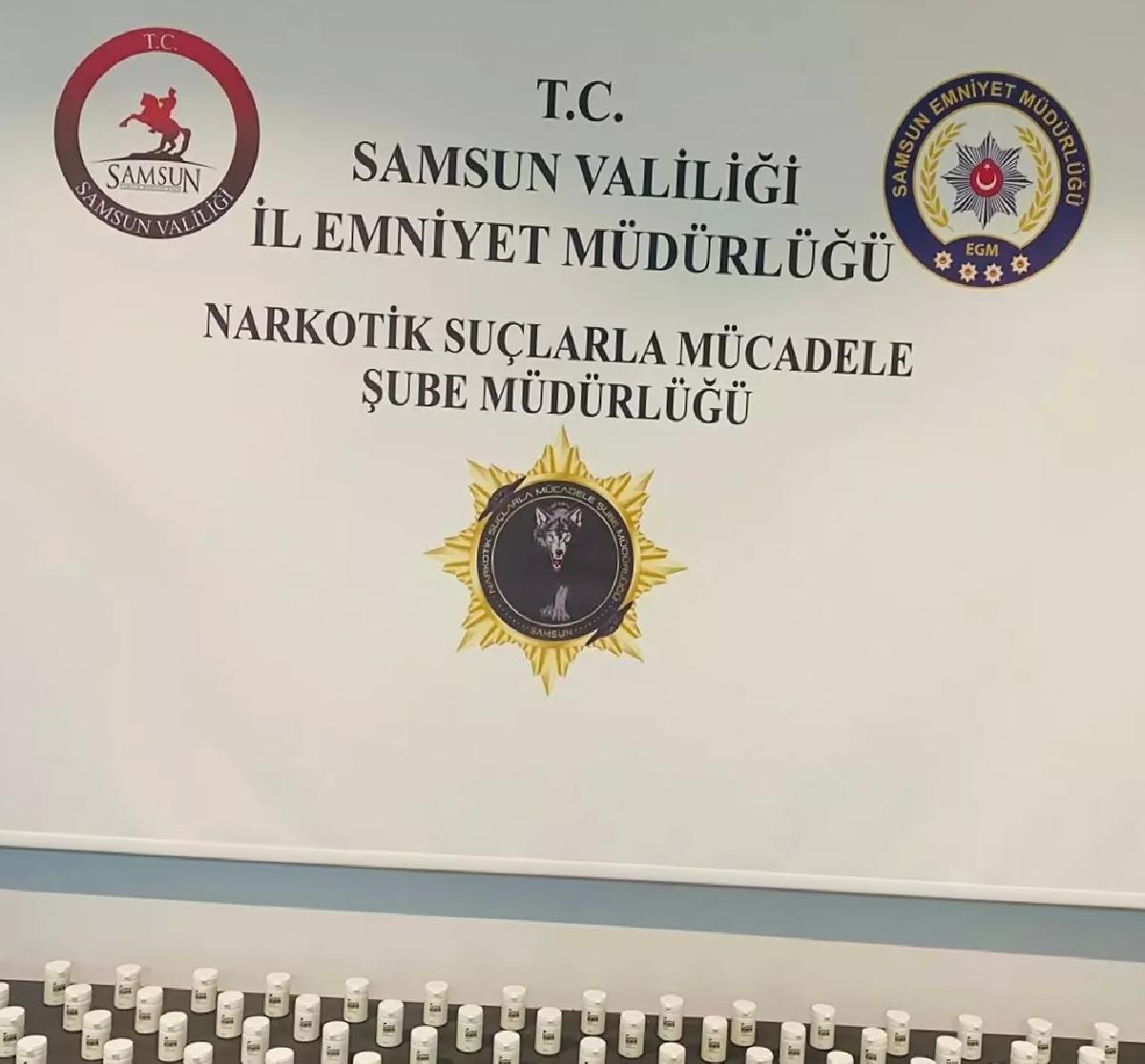 Samsun’da Uyuşturucu Operasyonu: 2 Gözaltı