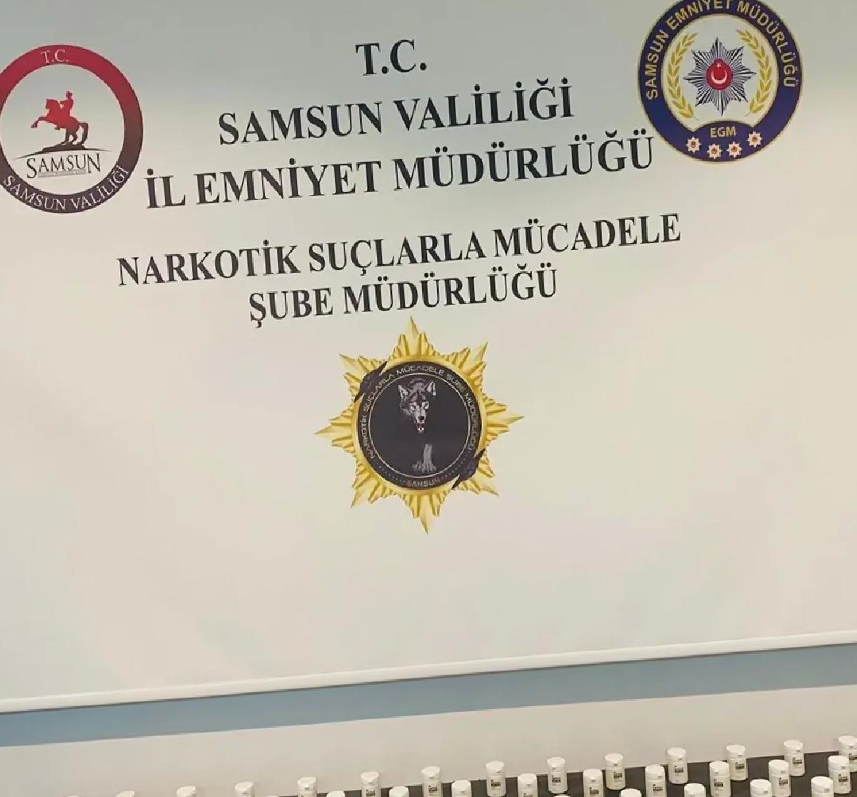 Samsun’da Uyuşturucu Operasyonu