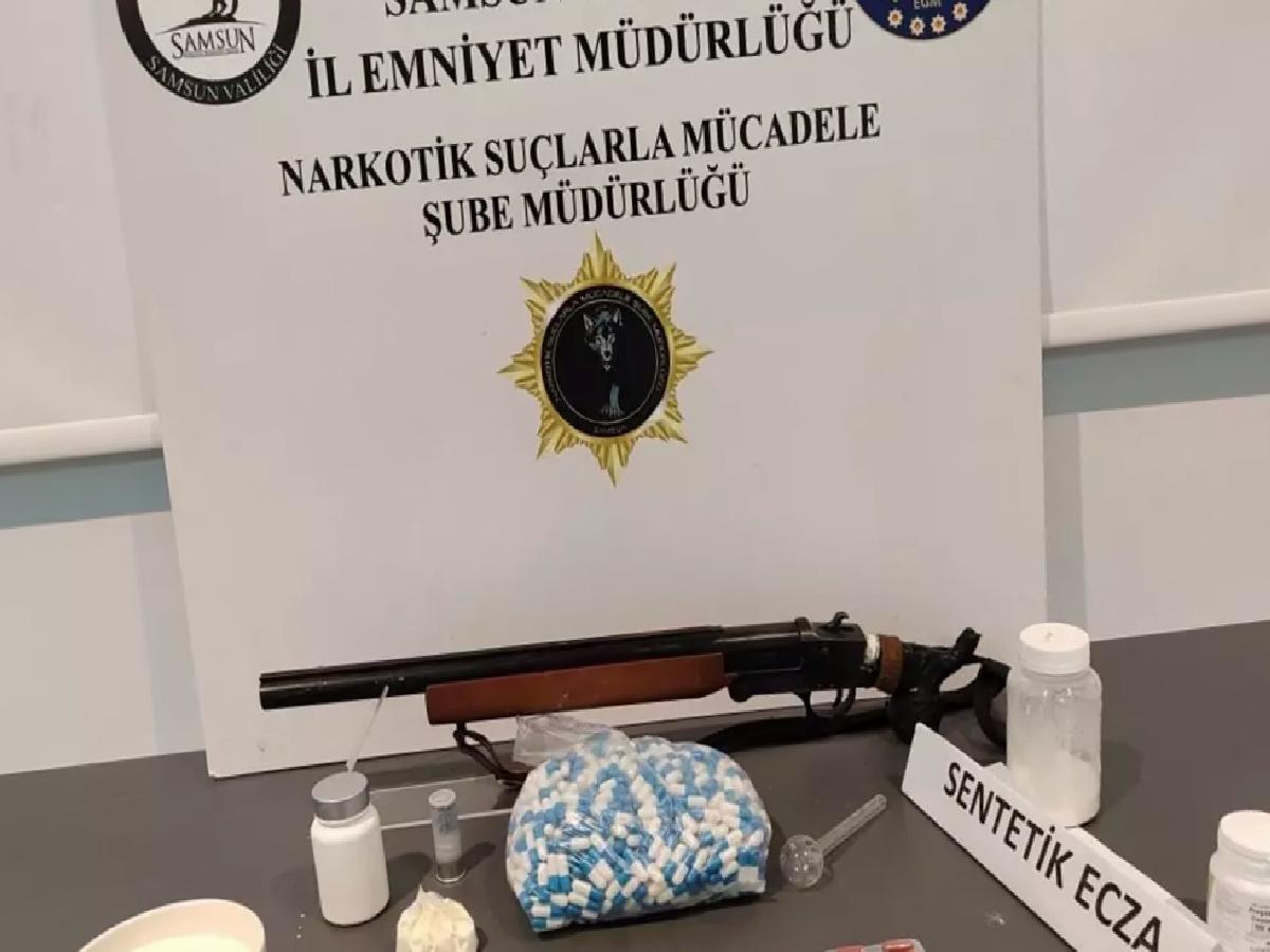 Samsun’da Uyuşturucu Operasyonu