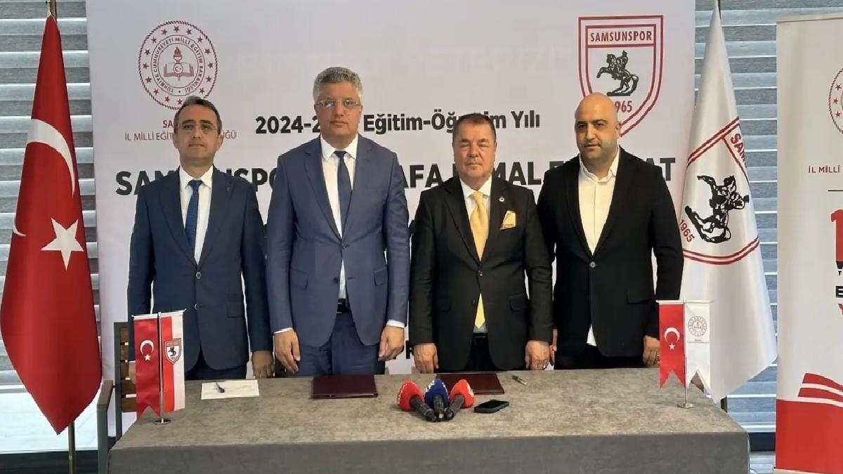 Samsunspor’dan Futbol Şenliği Protokolü