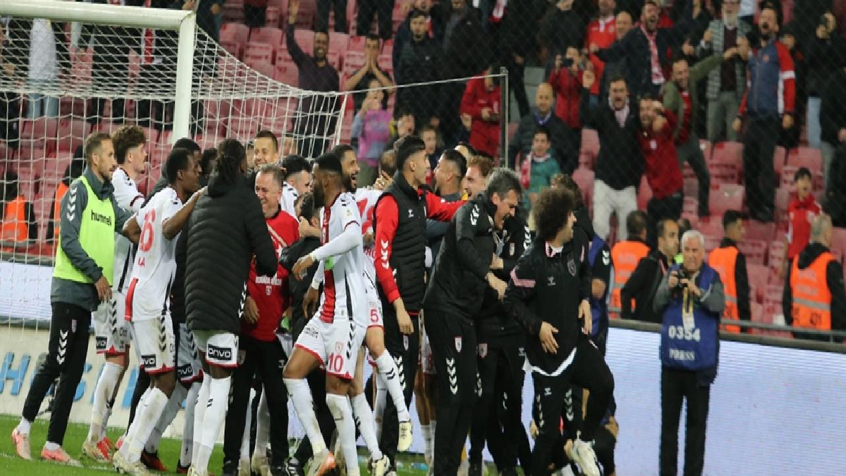 Samsunspor’un üçüncülük inadı sürüyor