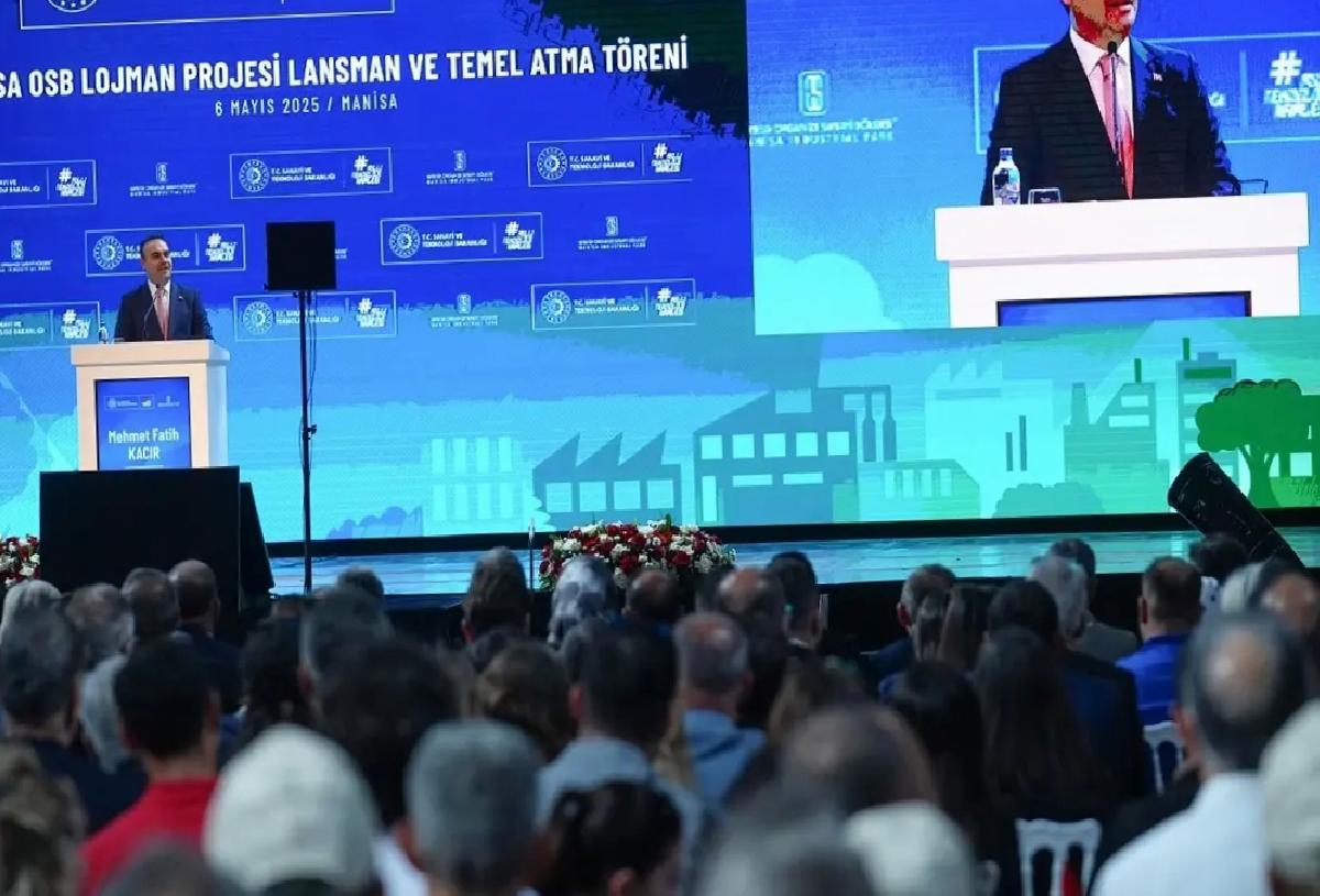 Sanayi ve Teknoloji Bakanı Kacır, Manisa OSB Lojman Tanıtımı ve Temel Atma Töreni’nde konuştu Açıklaması