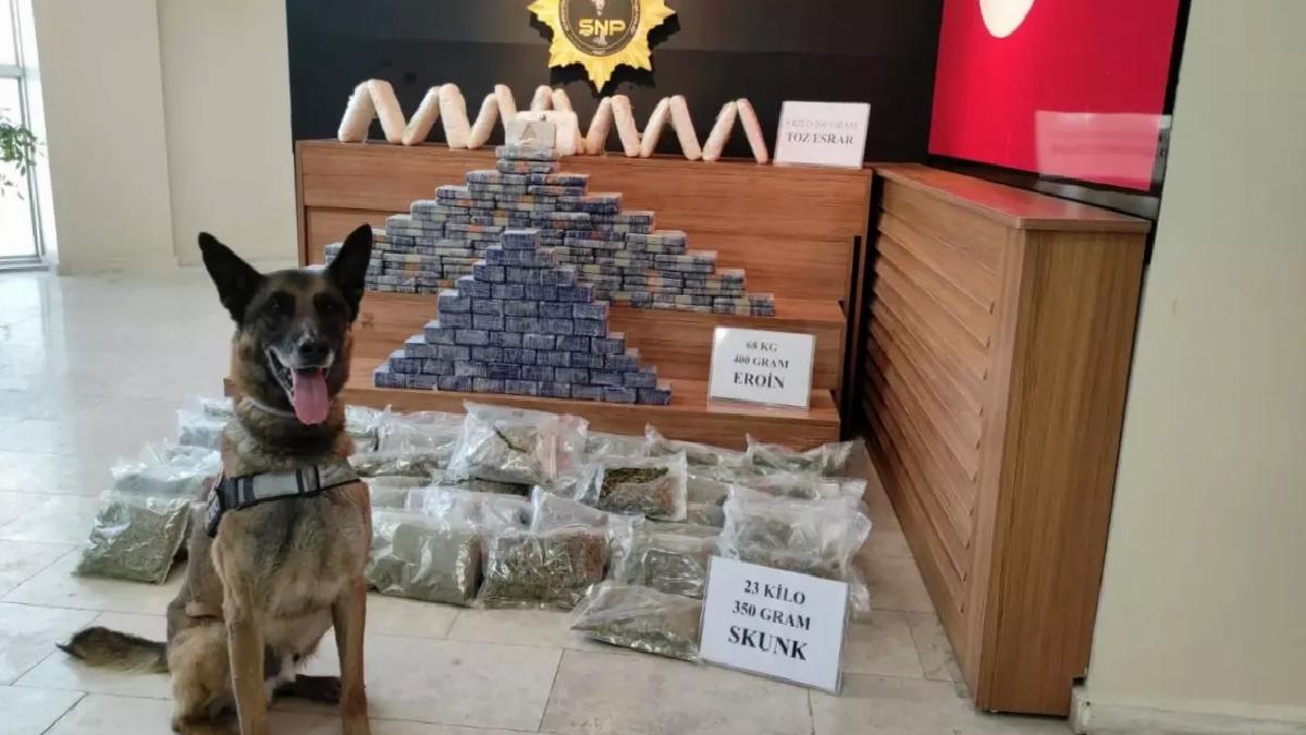 Şanlıurfa’da 101 Kilogram Uyuşturucu Ele Geçirildi