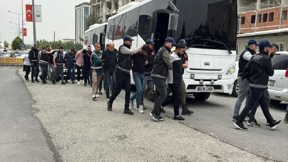 Şanlıurfa’da Araç Operasyonu: 5 Tutuklama
