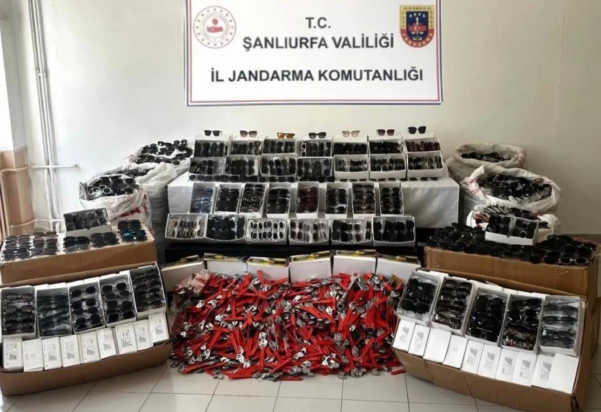Şanlıurfa’da Kaçak Güneş Gözlüğü Operasyonu