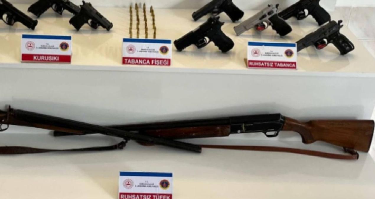 Şanlıurfa’da kaçak silah operasyonunda 16 gözaltı