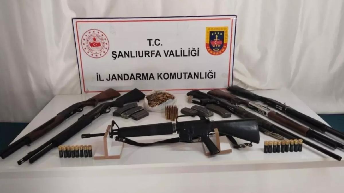 Şanlıurfa’da Silah Kaçakçılığı Operasyonu