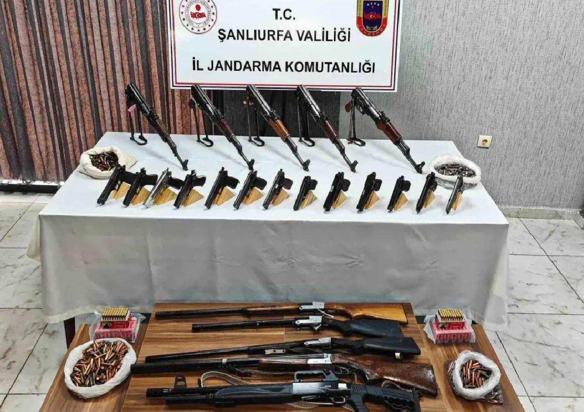 Şanlıurfa’da Silah Kaçakçılığı Operasyonu