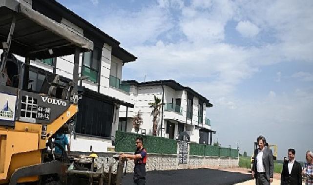 Sarımeşe Mahallesi’ne 750 Tonluk Asfalt