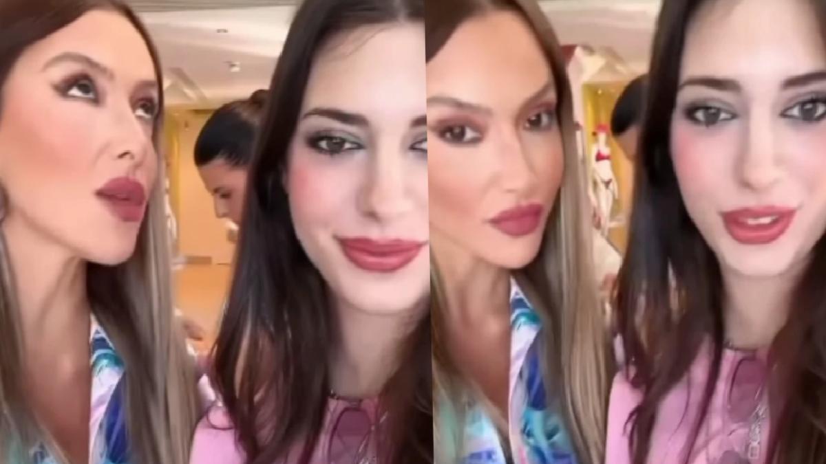 Şarkıcı Hadise, Derin Talu’yu taklit etti! Buluşma sosyal medyada gündem oldu
