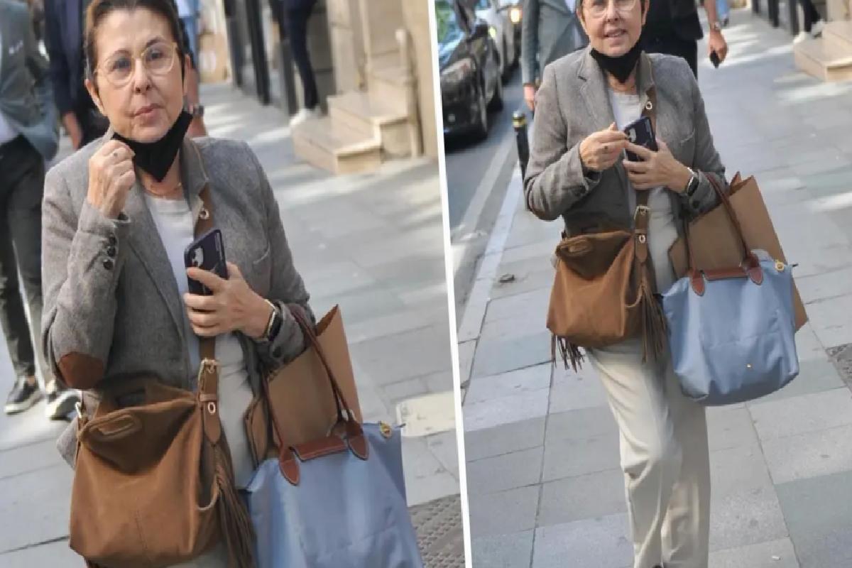 Şarkıcı Nilüfer Nişantaşı’nda kameralara yakalandı