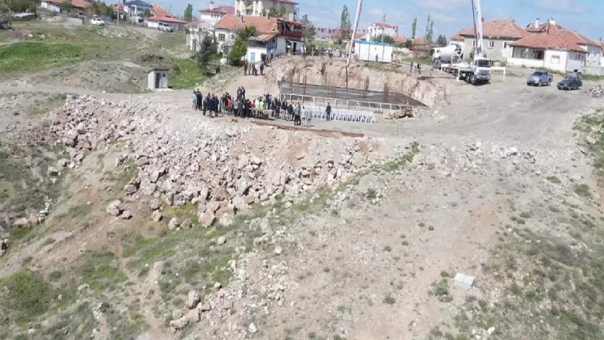 Şarkışla’da Kale Cami’nin Temeli Atıldı
