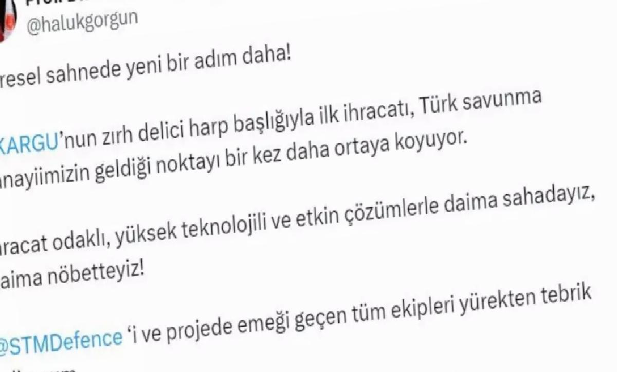 Savunma Sanayiinde İhracat Adımı