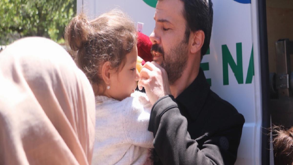 Şehit Önder Özen’e 4 yaşındaki kızından acı veda