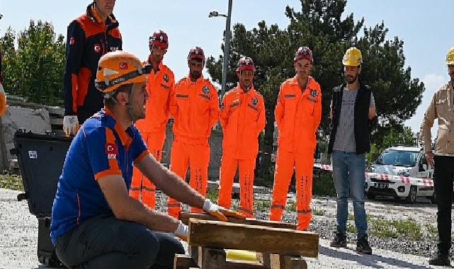 Selçuklu Belediyesi personeli afetlere hazırlanıyor
