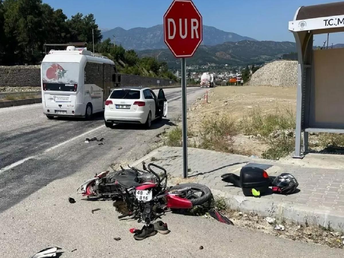Seydikemer’de Motosiklet Kazası: 1 Ölü