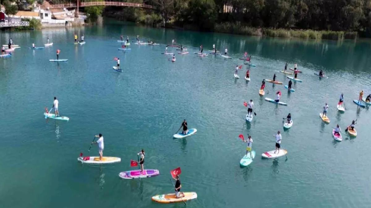 Seyhan Nehri’nde 19 Mayıs coşkusu