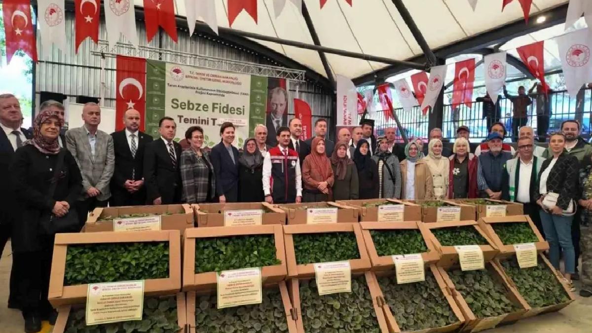 Silivri’de Üreticilere Fide ve Tohum Desteği Sağlandı