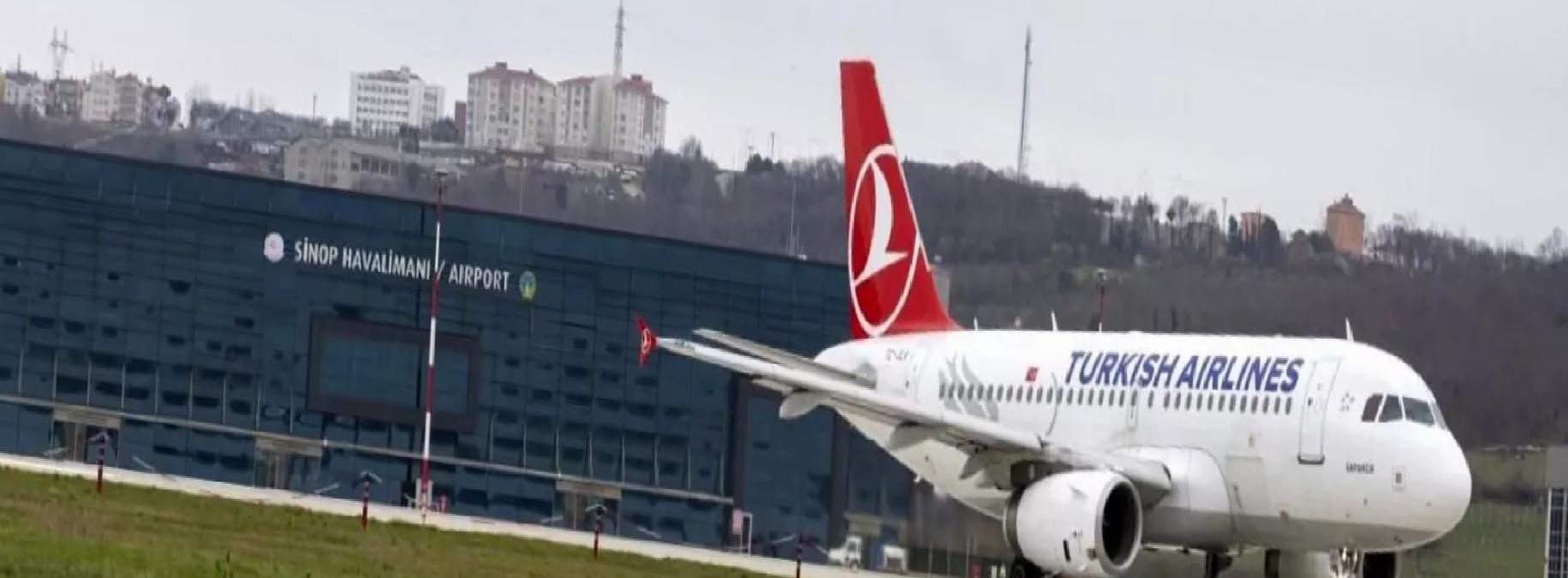 Sinop Havalimanı’nda 31 Bin Yolcu