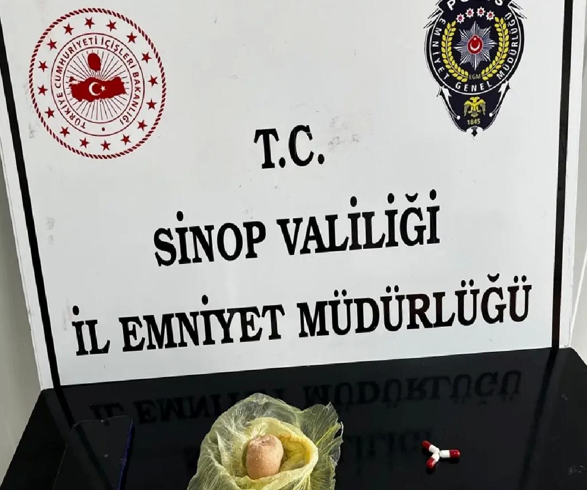 Sinop’ta Uyuşturucu Operasyonu
