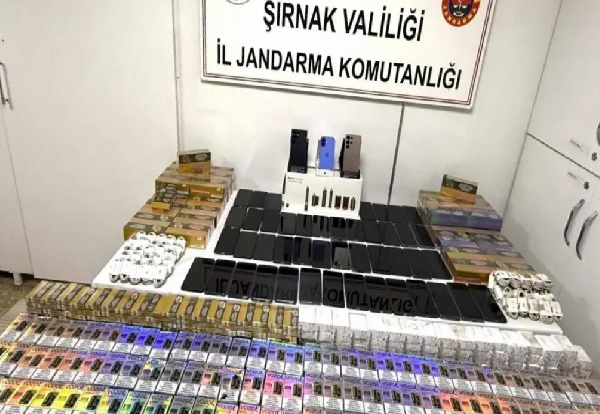 Şırnak’ta Kaçakçılığa Büyük Darbe