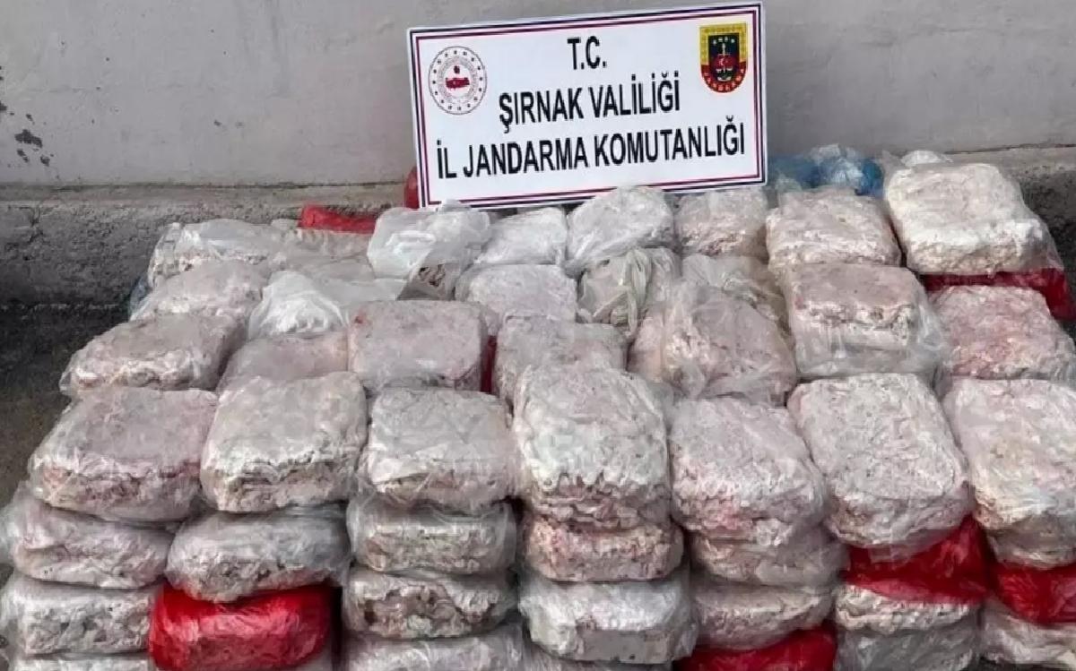 Şırnak’ta Uyuşturucu ve Kaçakçılık Operasyonu